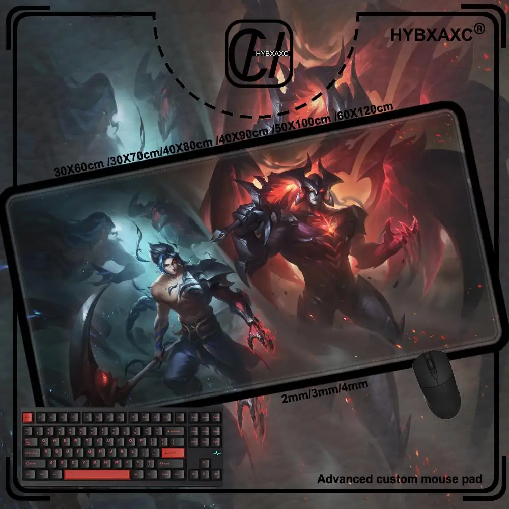 XXL Gaming Accessories Non-Slip Mousepad 100x50 Keyboard Desk Mat Office Table Carpet Game LOL Shieda Kayn Mouse Pad
XXL Gaming Accessories Non-Slip Mousepad 100x50 Keyboard Desk Mat Office Table Carpet Game LOL Shieda Kayn Mouse Pad