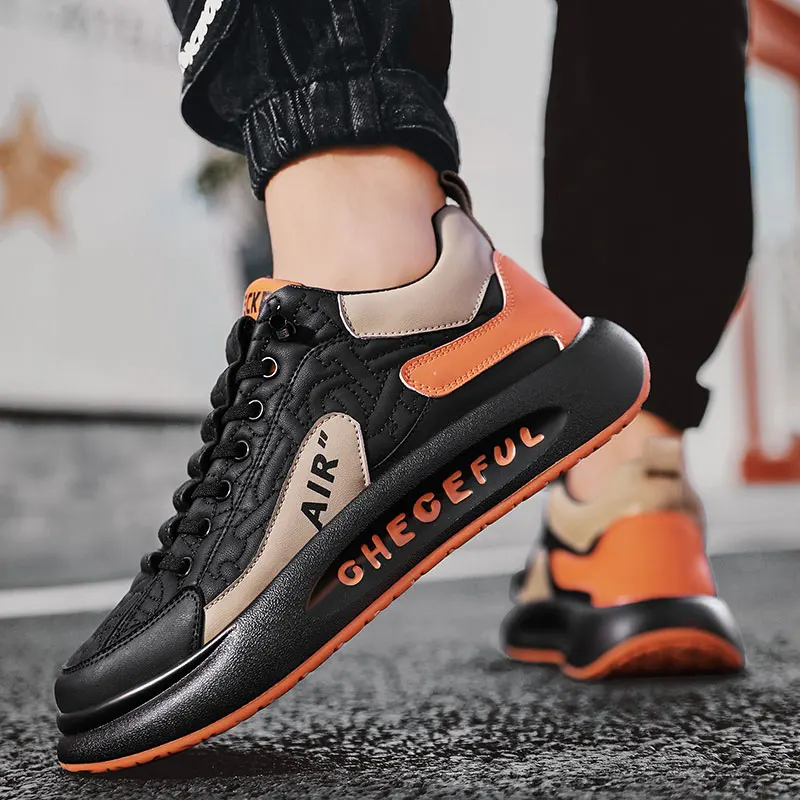 New Spring and Autumn Leather High Quality Men's Sports Shoes Fashionable and Versatile Outdoor Casual Shoes
New Spring and Autumn Leather High Quality Men's Sports Shoes Fashionable and Versatile Outdoor Casual Shoes