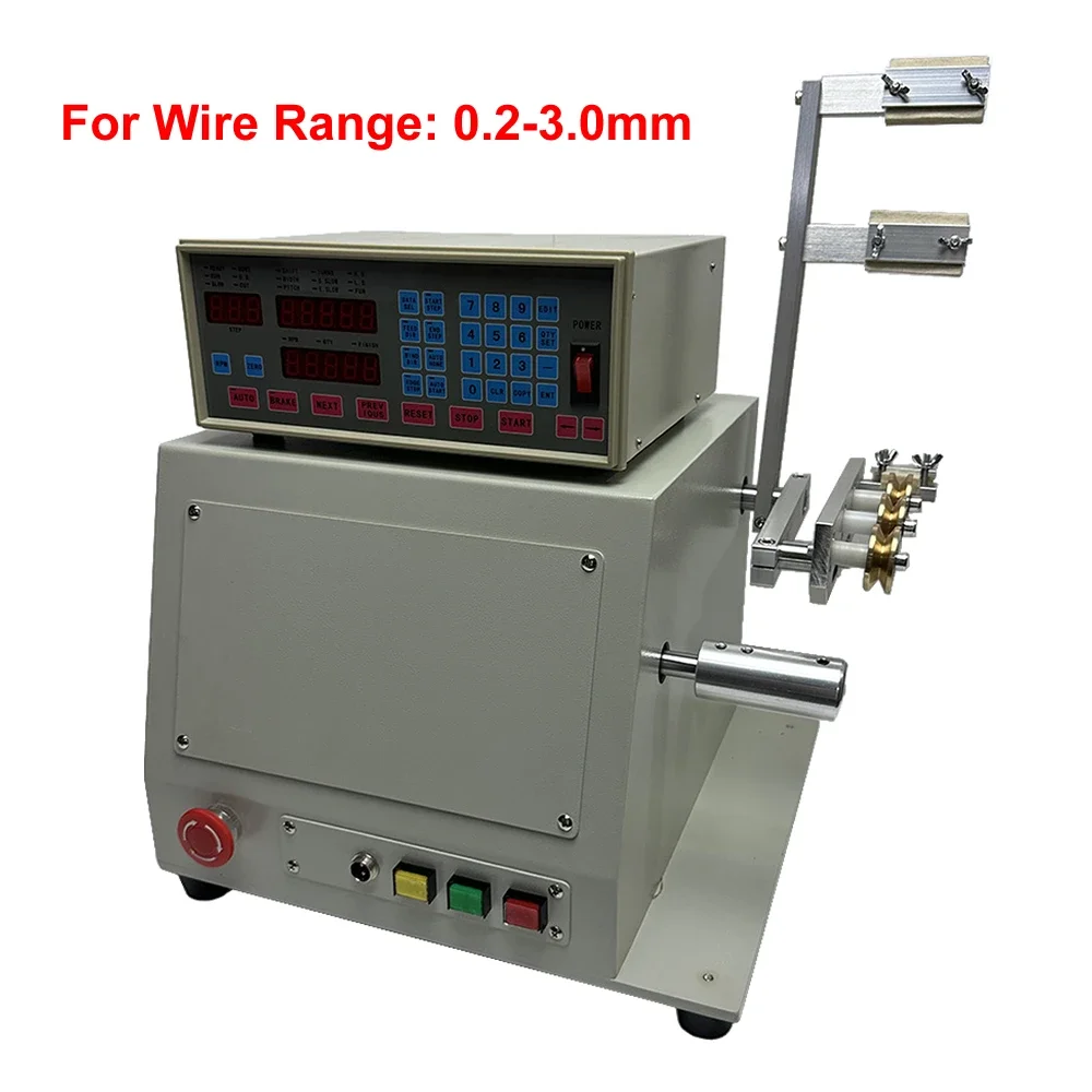 220V 110V automatyczne 750W CNC cewki nawijacza narzędzia przewody maszyna do nawijania dla średnicy kabla 0.2-3.0mm
220V 110V automatyczne 750W CNC cewki nawijacza narzędzia przewody maszyna do nawijania dla średnicy kabla 0.2-3.0mm