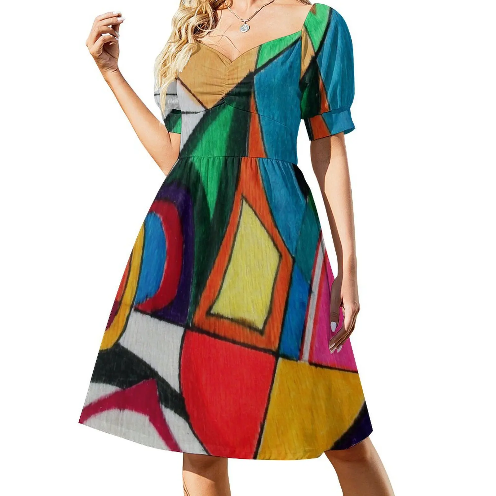 Fruit box Art - geometric abstract no 2 of 4 Short-Sleeved Dress summer women's dress 2025 Dress women
Fruit box Art - geometric abstract no 2 of 4 Short-Sleeved Dress summer women's dress 2025 Dress women