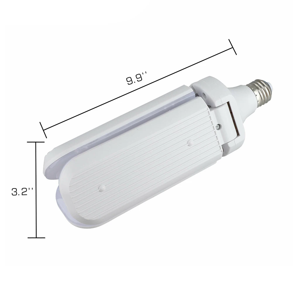 Foldable LED Light Bulb 30W E27 Base Deformation Lamp Small Size Energy Saving Home Bedroom Room Garage Lighting
Foldable LED Light Bulb 30W E27 Base Deformation Lamp Small Size Energy Saving Home Bedroom Room Garage Lighting