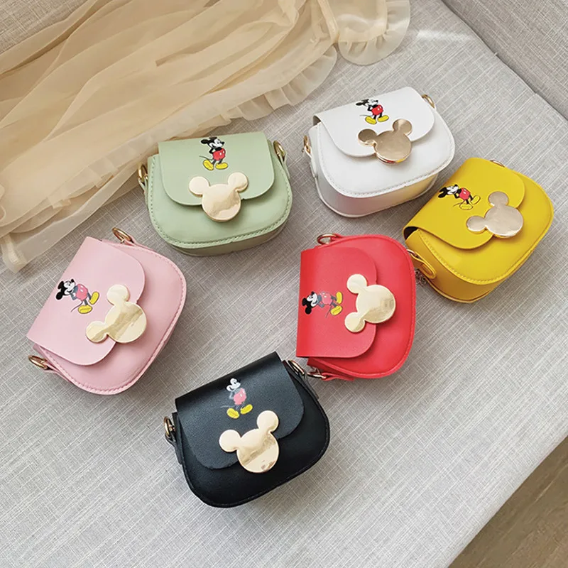 Disney Anime Mickey Mouse Crossbody Bag Kawaii Minnie Shoulder Bag Cartoon Children Accessories Bags
Disney Anime Mickey Mouse Crossbody Bag Kawaii Minnie Shoulder Bag Cartoon Children Accessories Bags