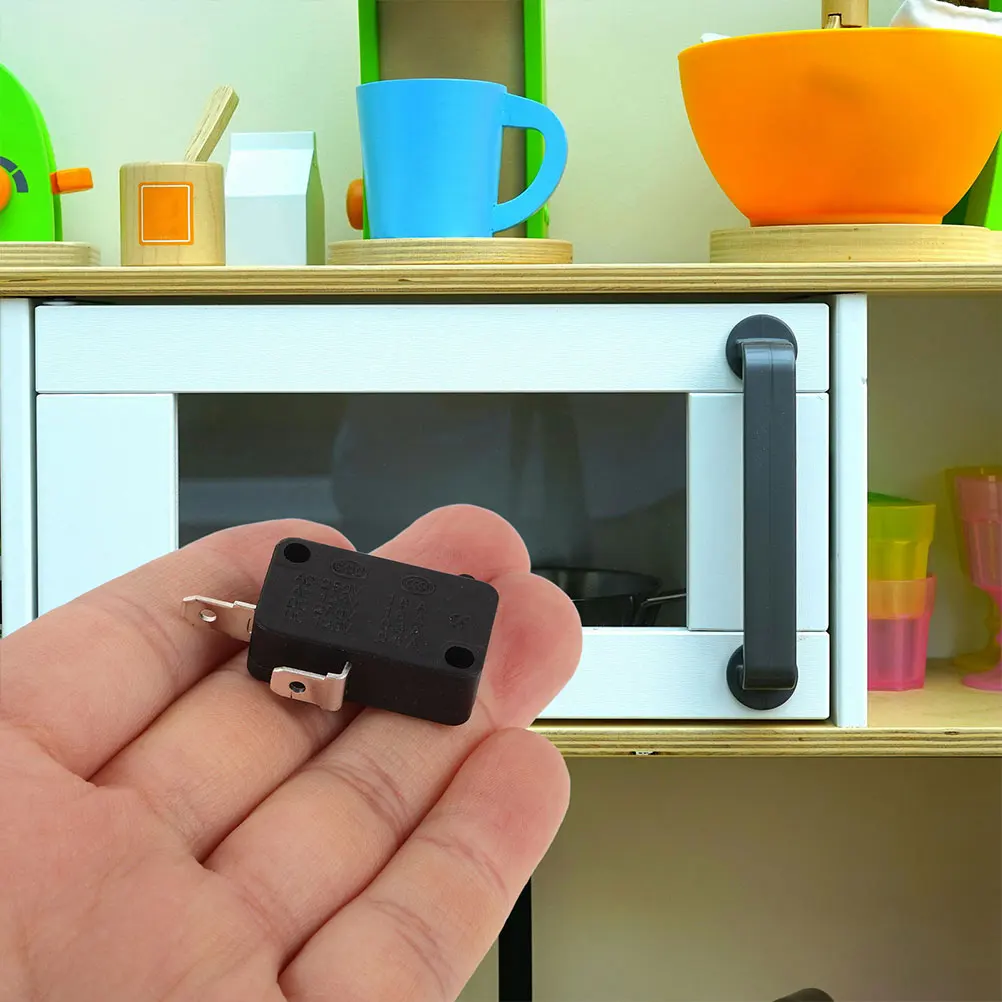 4 Pcs Microwave Switch Black Compatible Various Easy Install Replacement Parts Durability Safety Stylish Design
4 Pcs Microwave Switch Black Compatible Various Easy Install Replacement Parts Durability Safety Stylish Design