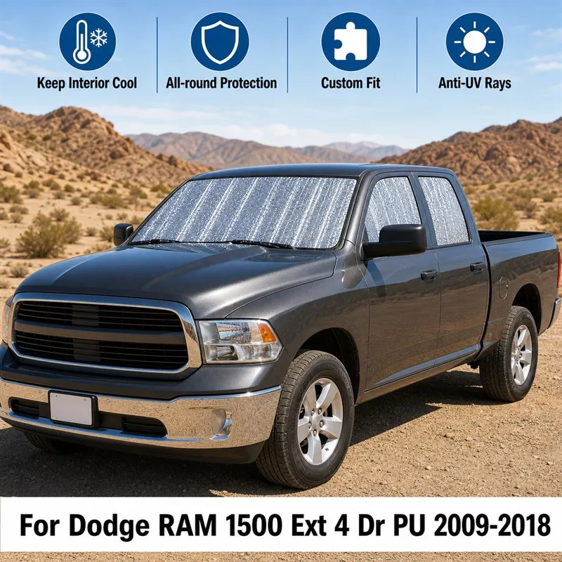 For Dodge RAM 1500 Ext 4 Dr PU 2009-2018 Full Set Car Window Sunshades UV Block Privacy Heat Insulated Foldable Car Curtain
For Dodge RAM 1500 Ext 4 Dr PU 2009-2018 Full Set Car Window Sunshades UV Block Privacy Heat Insulated Foldable Car Curtain