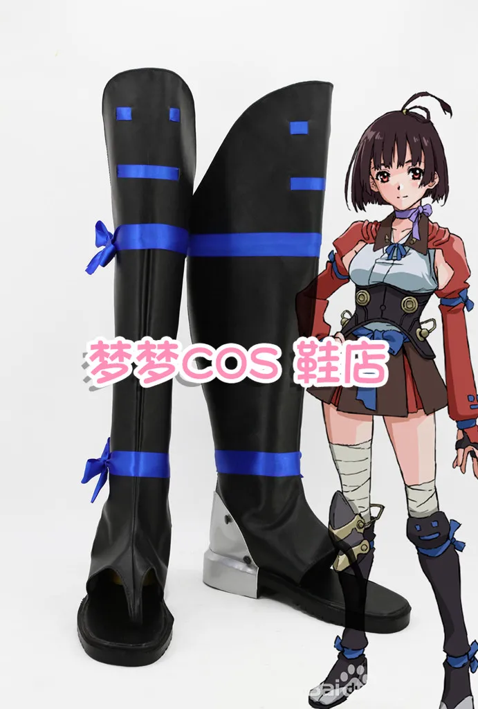 Anime Kabaneri of the Iron Fortress mumei Cosplay Shoes Handmade Faux Leather Costume Boots
Anime Kabaneri of the Iron Fortress mumei Cosplay Shoes Handmade Faux Leather Costume Boots