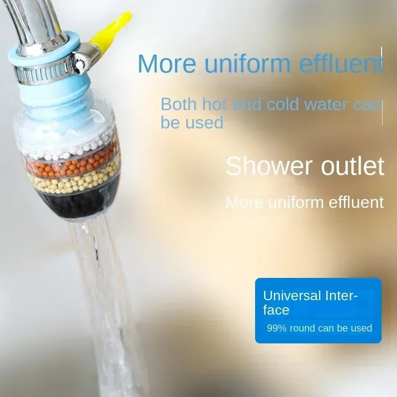 6 Layers Water Filter Tap Purifier Medical Stone Coconut Charcoal Nozzle For Faucet Kitchen Accessories Household Water Filter
6 Layers Water Filter Tap Purifier Medical Stone Coconut Charcoal Nozzle For Faucet Kitchen Accessories Household Water Filter