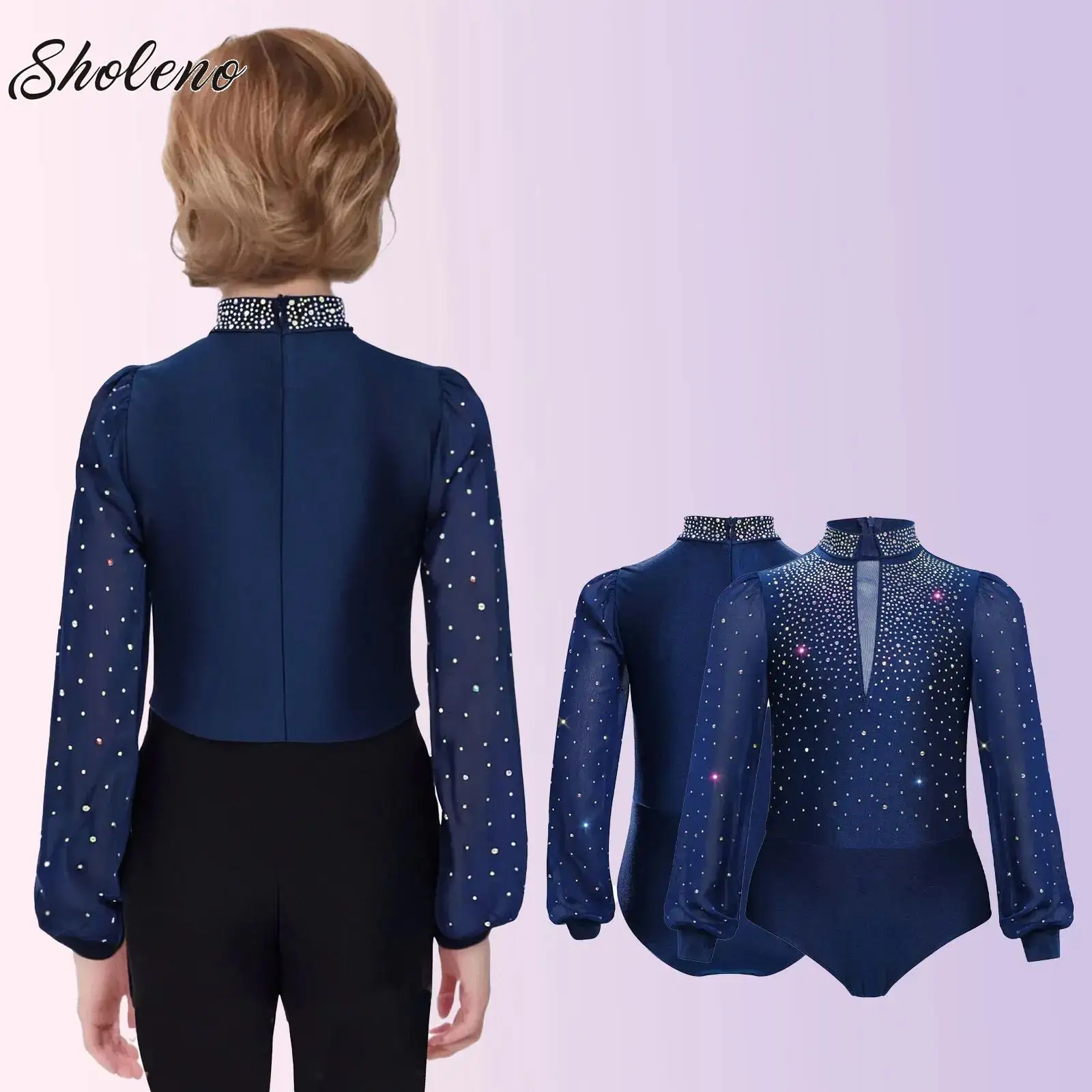 Kids Boys Rhythmic Gymnastics Jersey Latin Jazz Dance Leotard Long Sleeve Bodysuit for Ballroom Competition Party Stage Perform
Kids Boys Rhythmic Gymnastics Jersey Latin Jazz Dance Leotard Long Sleeve Bodysuit for Ballroom Competition Party Stage Perform