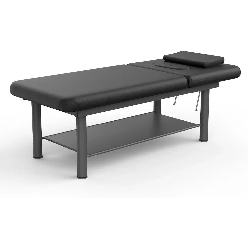 Heavy Duty Professional Stationary Massage Bed Wide Stationary Massage Table with Backrest for Treatment Table Physical Therapy
Heavy Duty Professional Stationary Massage Bed Wide Stationary Massage Table with Backrest for Treatment Table Physical Therapy