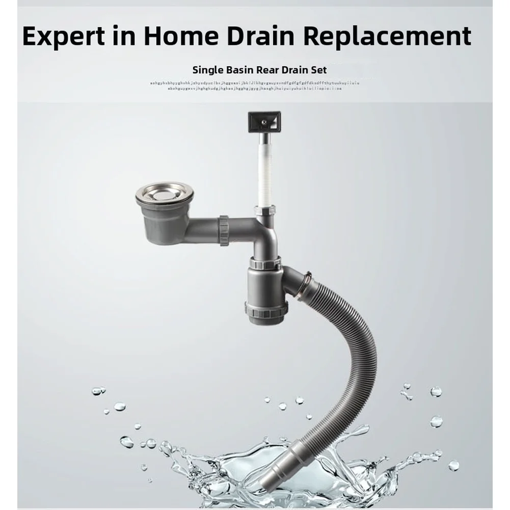1pc Kitchen Sink Drain Pipe Connecting Hose 110/114mm For Wash Basin Sewer Drainer Household Bathroom Kitchen Accessories
1pc Kitchen Sink Drain Pipe Connecting Hose 110/114mm For Wash Basin Sewer Drainer Household Bathroom Kitchen Accessories