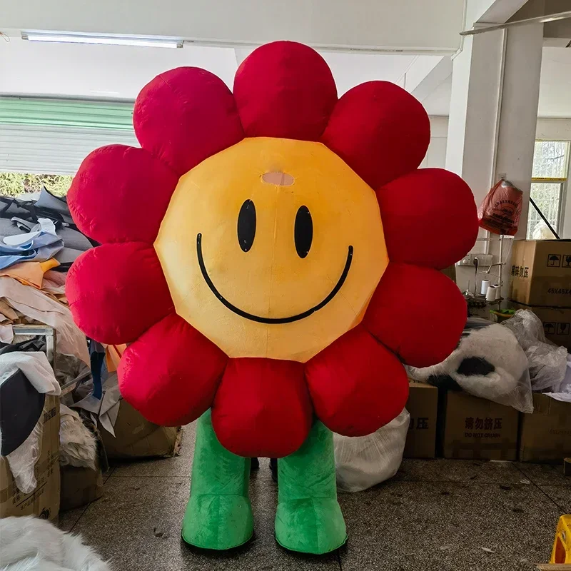 Giant Inflatable Sunflower Mascot Costume for Halloween Christmas Colorful Flower Walking Doll Outfit for Fancy Parties
Giant Inflatable Sunflower Mascot Costume for Halloween Christmas Colorful Flower Walking Doll Outfit for Fancy Parties