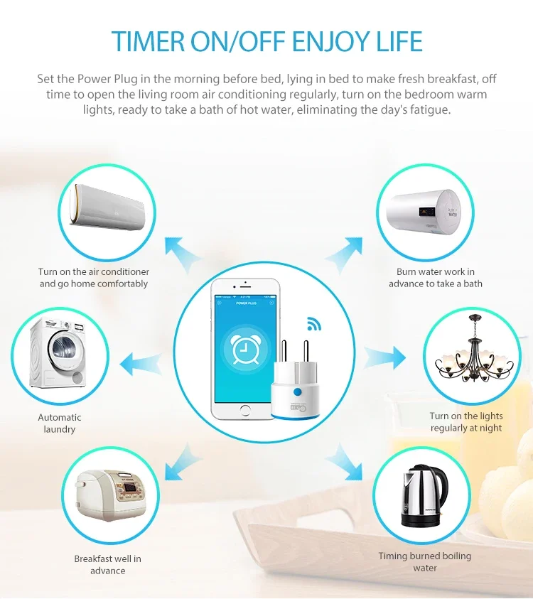 Timethinke Coolcam Z WAVE PLUS EU Plug Smart Power Socket Home Automation Alarm Smart Home System ZWave 868.4MHz Video Frequency
Timethinke Coolcam Z WAVE PLUS EU Plug Smart Power Socket Home Automation Alarm Smart Home System ZWave 868.4MHz Video Frequency