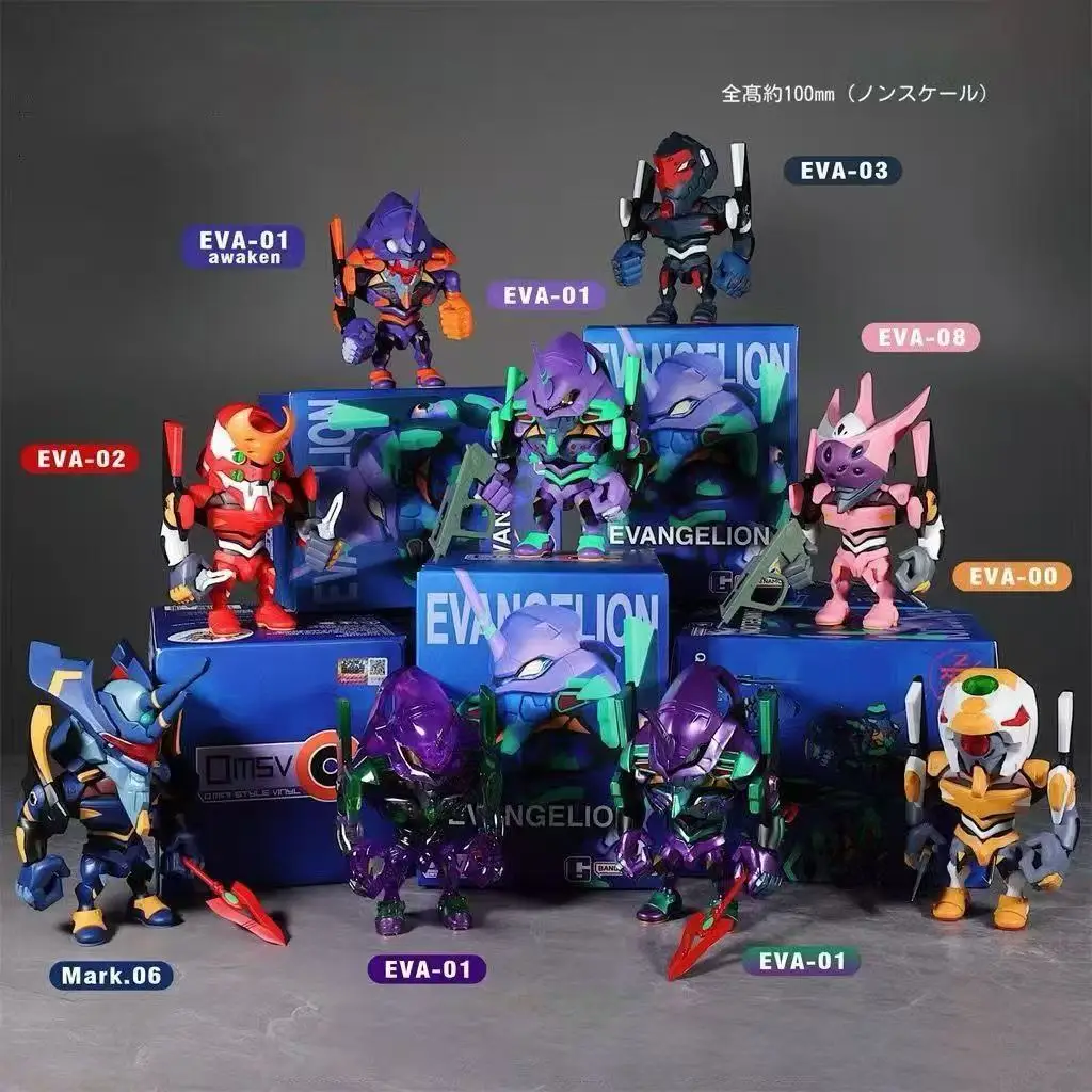 New Original Bandai NEON GENESIS EVANGELION QMSV-C EVANGELION Series Blind Box Q Edition Mecha Animation Figure Trendy Toys Gift
New Original Bandai NEON GENESIS EVANGELION QMSV-C EVANGELION Series Blind Box Q Edition Mecha Animation Figure Trendy Toys Gift