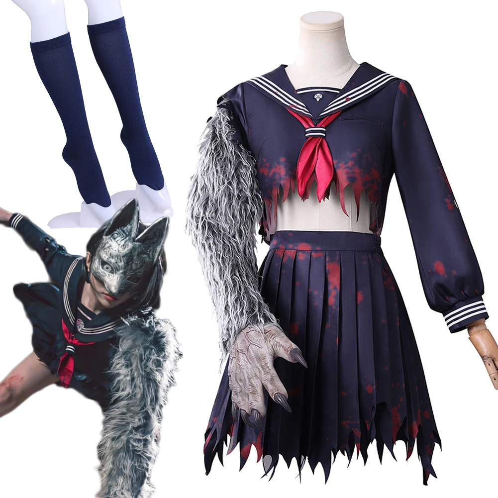Маскировка игры, бесшумный косплей, Hill Chiko Fukuwaka, матросская юбка, комплект одежды для взрослых женщин, костюм, униформа, Хэллоуин, карнавал
Маскировка игры, бесшумный косплей, Hill Chiko Fukuwaka, матросская юбка, комплект одежды для взрослых женщин, костюм, униформа, Хэллоуин, карнавал