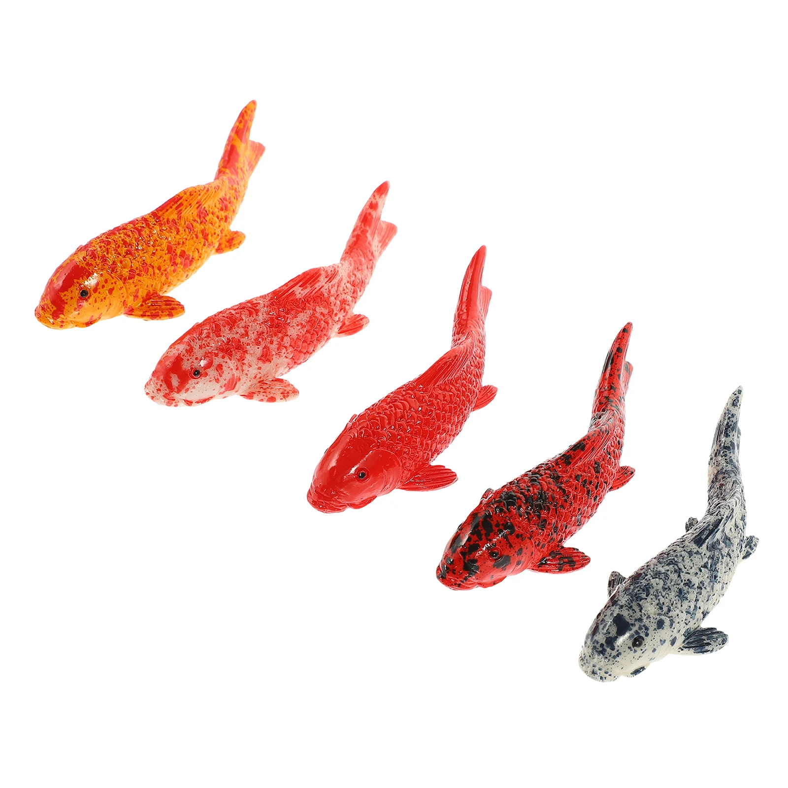 5 Pcs Koi Fish Decorations Realistic Goldfish for Aquarium Tank Home Office Terrarium Resin Fake Fish Supplies
5 Pcs Koi Fish Decorations Realistic Goldfish for Aquarium Tank Home Office Terrarium Resin Fake Fish Supplies