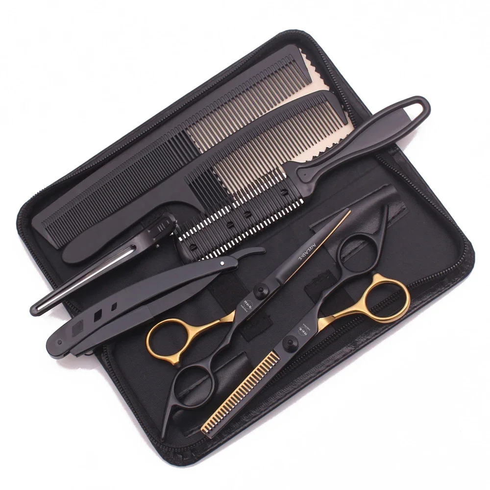 Hair Scissors 6 Inch Stainless Steel Hair Scissors Barber Shop Barber Set
Hair Scissors 6 Inch Stainless Steel Hair Scissors Barber Shop Barber Set