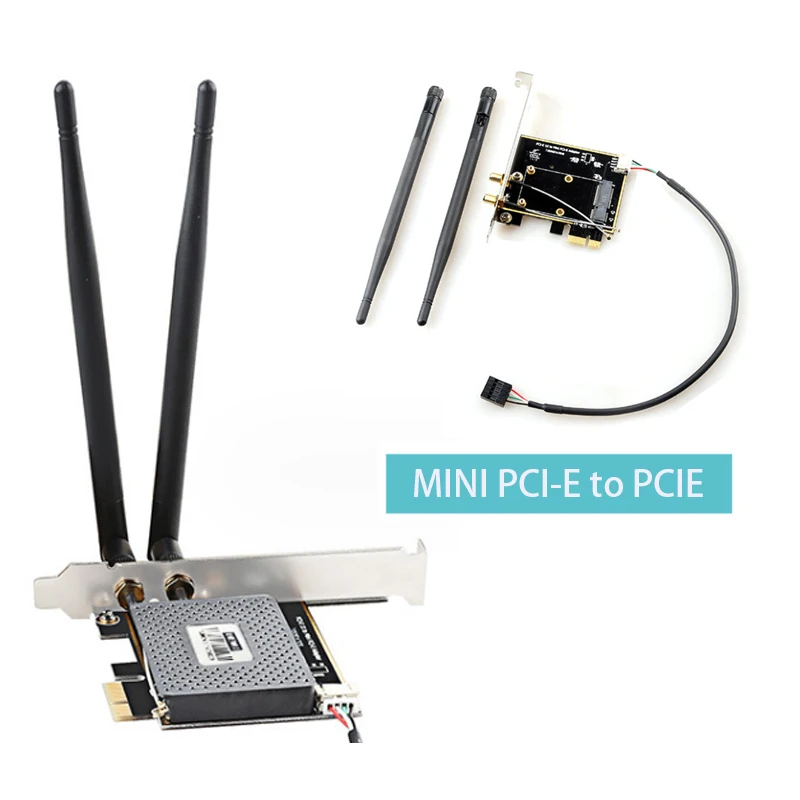PCI-E expansion card MINI PCIE To PCIE Riser Card laptop wireless network card adapter Extender PCIe Converter Support Bluetooth
PCI-E expansion card MINI PCIE To PCIE Riser Card laptop wireless network card adapter Extender PCIe Converter Support Bluetooth