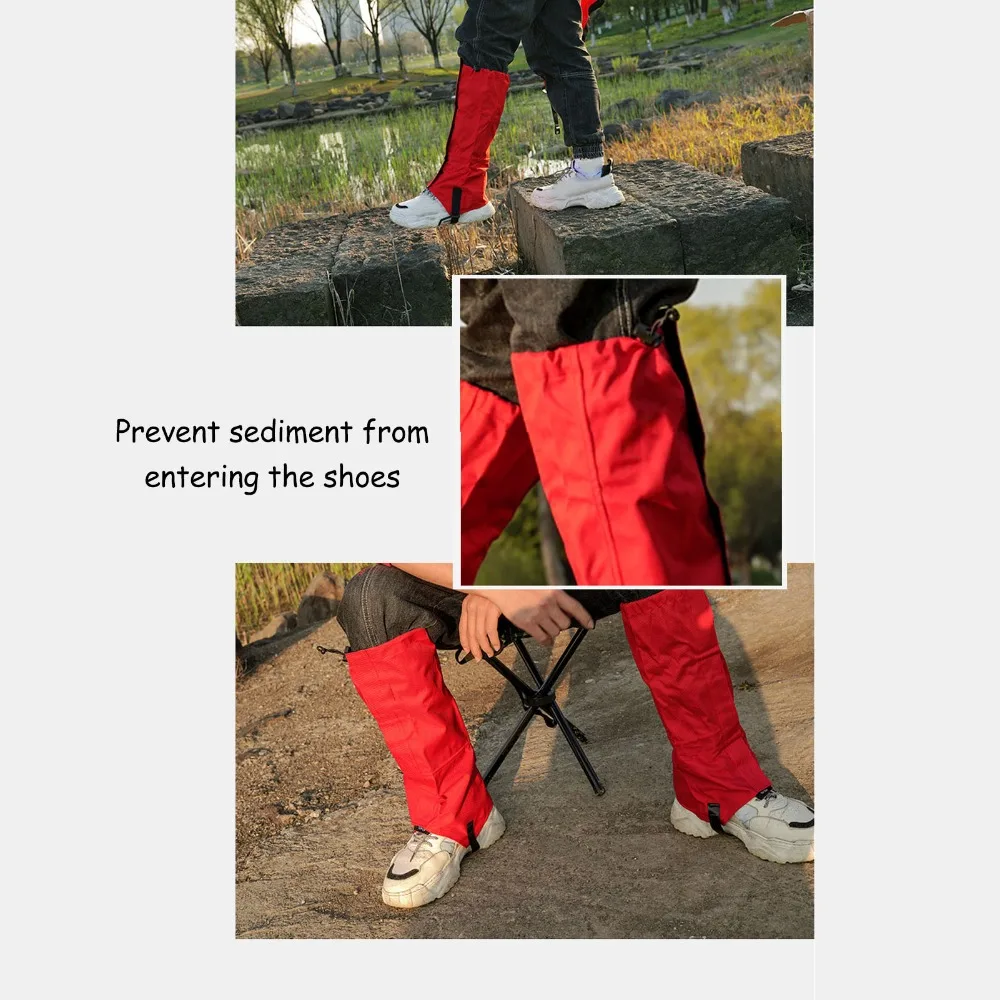 1 Pair 600D Ripstop Oxford Cloth Waterproof Leg Gaiters Waterproof With Hook Closure Hiking Boot Cover Leg Gaiters Climbing
1 Pair 600D Ripstop Oxford Cloth Waterproof Leg Gaiters Waterproof With Hook Closure Hiking Boot Cover Leg Gaiters Climbing