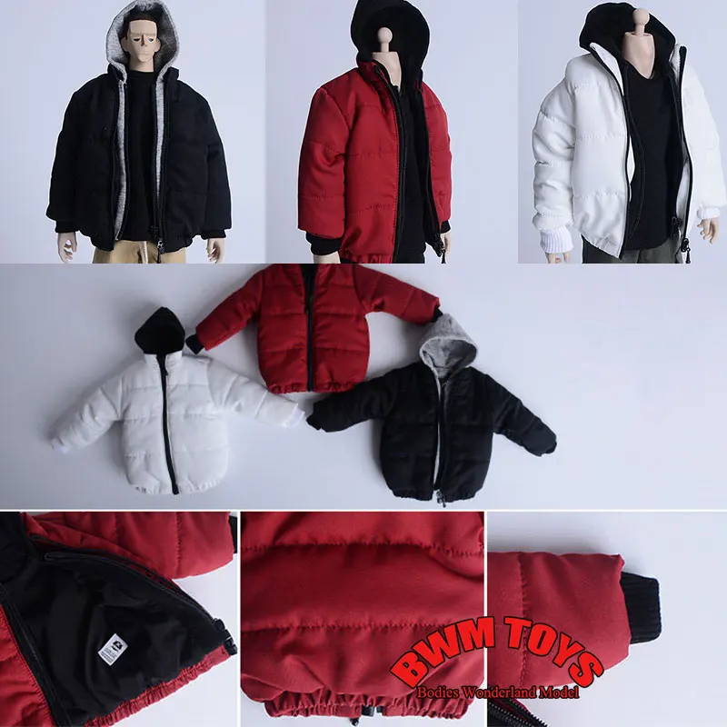 In Stock 1/6 Scale Male Soldier Fake Two Hooded Cotton Color Blocked Coats Clothes For 12inch Action Figure Doll
In Stock 1/6 Scale Male Soldier Fake Two Hooded Cotton Color Blocked Coats Clothes For 12inch Action Figure Doll