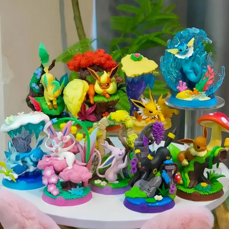 Genuine Eevee Series V3 Action Figure Blind Box the Eeveelution family Collectible Doll Surprise Home Decoration Figurine Gifts
Genuine Eevee Series V3 Action Figure Blind Box the Eeveelution family Collectible Doll Surprise Home Decoration Figurine Gifts