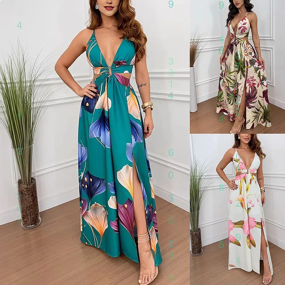 Solid Color Dress Dresses Spring Summer Casual Loose Split Party Dresses Women Playsuit Jumpsuit
Solid Color Dress Dresses Spring Summer Casual Loose Split Party Dresses Women Playsuit Jumpsuit