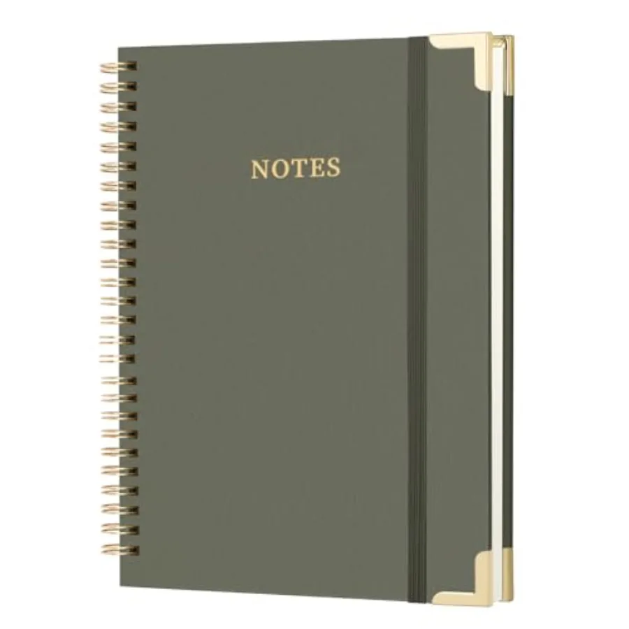 A4 Large Spiral Notebook Journal, 8.5×11'' 100 Pages 50 Sheets Linen Hardcover College Ruled Journaling For Work and Note Takin
A4 Large Spiral Notebook Journal, 8.5×11'' 100 Pages 50 Sheets Linen Hardcover College Ruled Journaling For Work and Note Takin