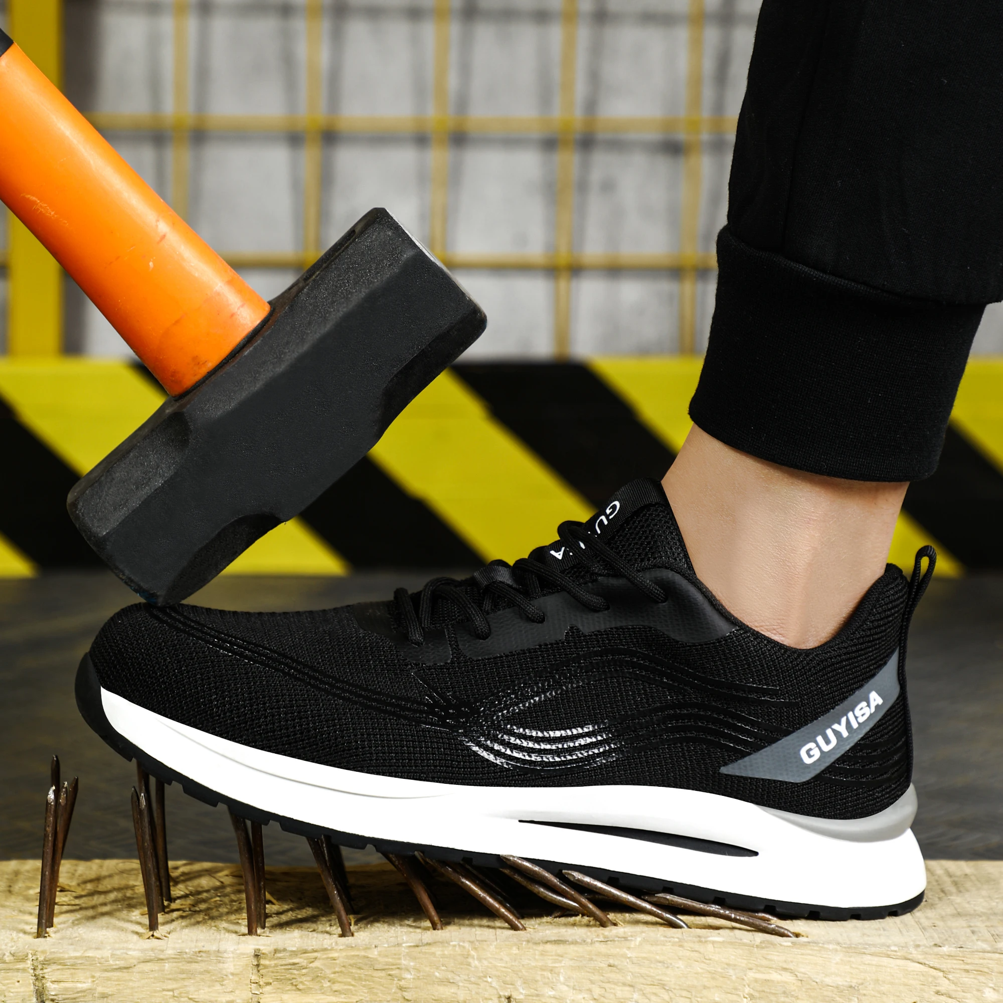 Four seasons models steel head anti-smash anti-stabbing safety shoes men's lightweight comfortable wear-resistant work shoes
Four seasons models steel head anti-smash anti-stabbing safety shoes men's lightweight comfortable wear-resistant work shoes
