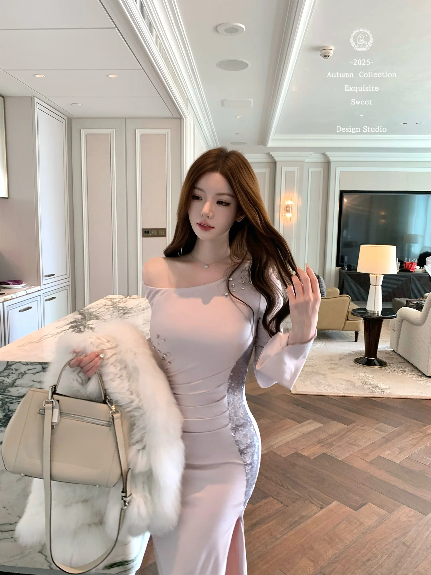 years Luxury Sexy oulder Strap Sequin Patchwork Long ort Skirt Ele Purple Waist Cinched Polyester Fiber Long Sv...
years Luxury Sexy oulder Strap Sequin Patchwork Long ort Skirt Ele Purple Waist Cinched Polyester Fiber Long Sv...