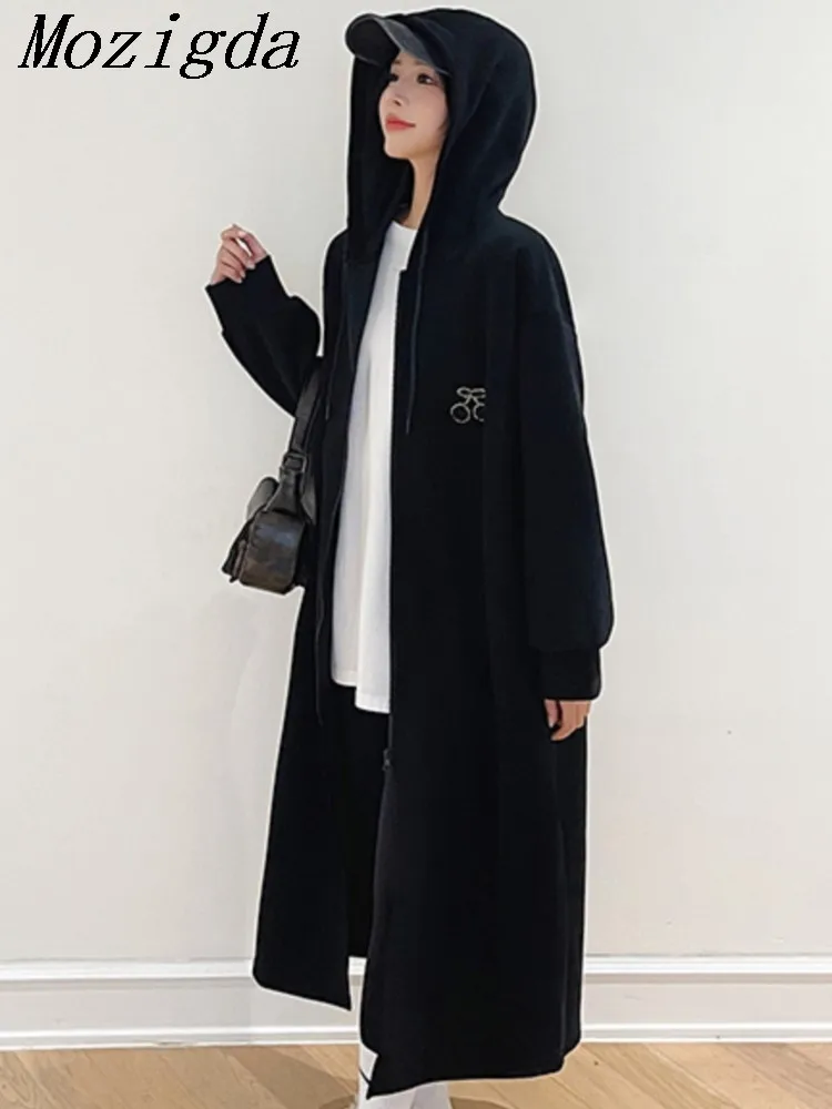 Autumn Winter OverSize Long Sleeve New Korean Hoodie Coat Women Zipper Loose Warm Ladies Cardigans
Autumn Winter OverSize Long Sleeve New Korean Hoodie Coat Women Zipper Loose Warm Ladies Cardigans