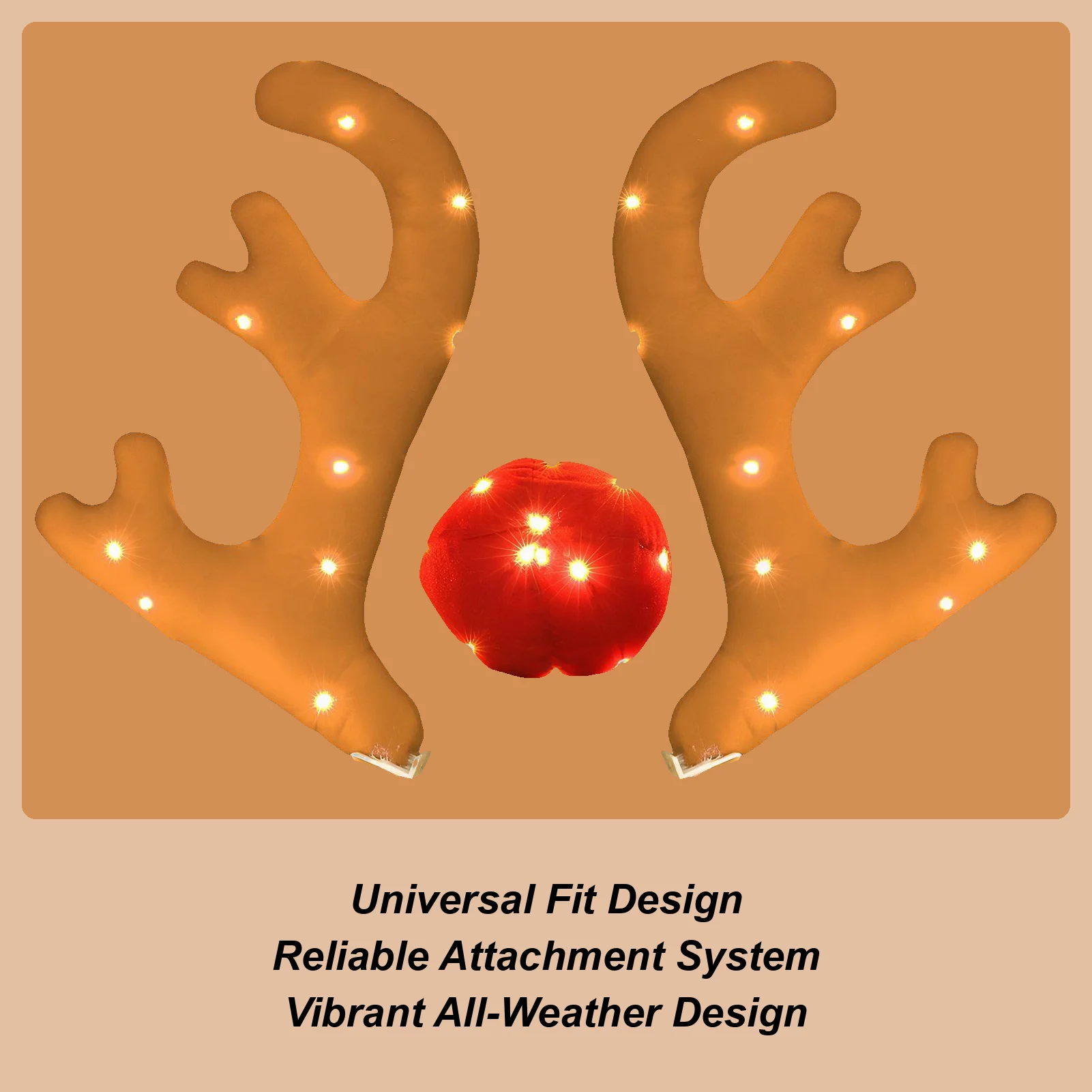 Reindeer Car Decor Festive Christmas Decor Light Up Antler Set Roofs Tops Reindeer Decoration For Van SUV Shopping Mall Window
Reindeer Car Decor Festive Christmas Decor Light Up Antler Set Roofs Tops Reindeer Decoration For Van SUV Shopping Mall Window