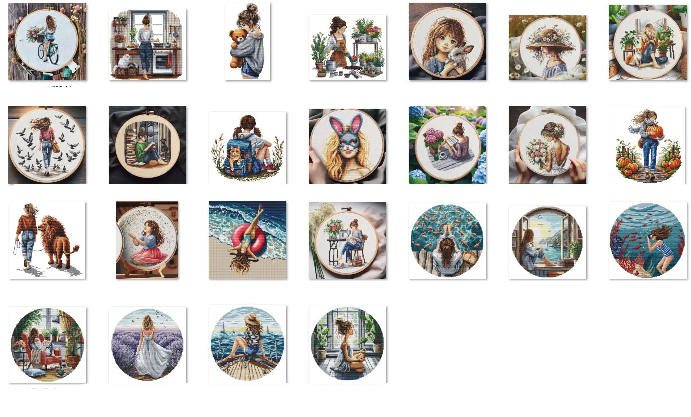 Набор для вышивки крестом, наборы для вышивания крестом, наборы для вышивания, вышивка, комплект, серия для девочек - женщина на окне
Набор для вышивки крестом, наборы для вышивания крестом, наборы для вышивания, вышивка, комплект, серия для девочек - женщина на окне