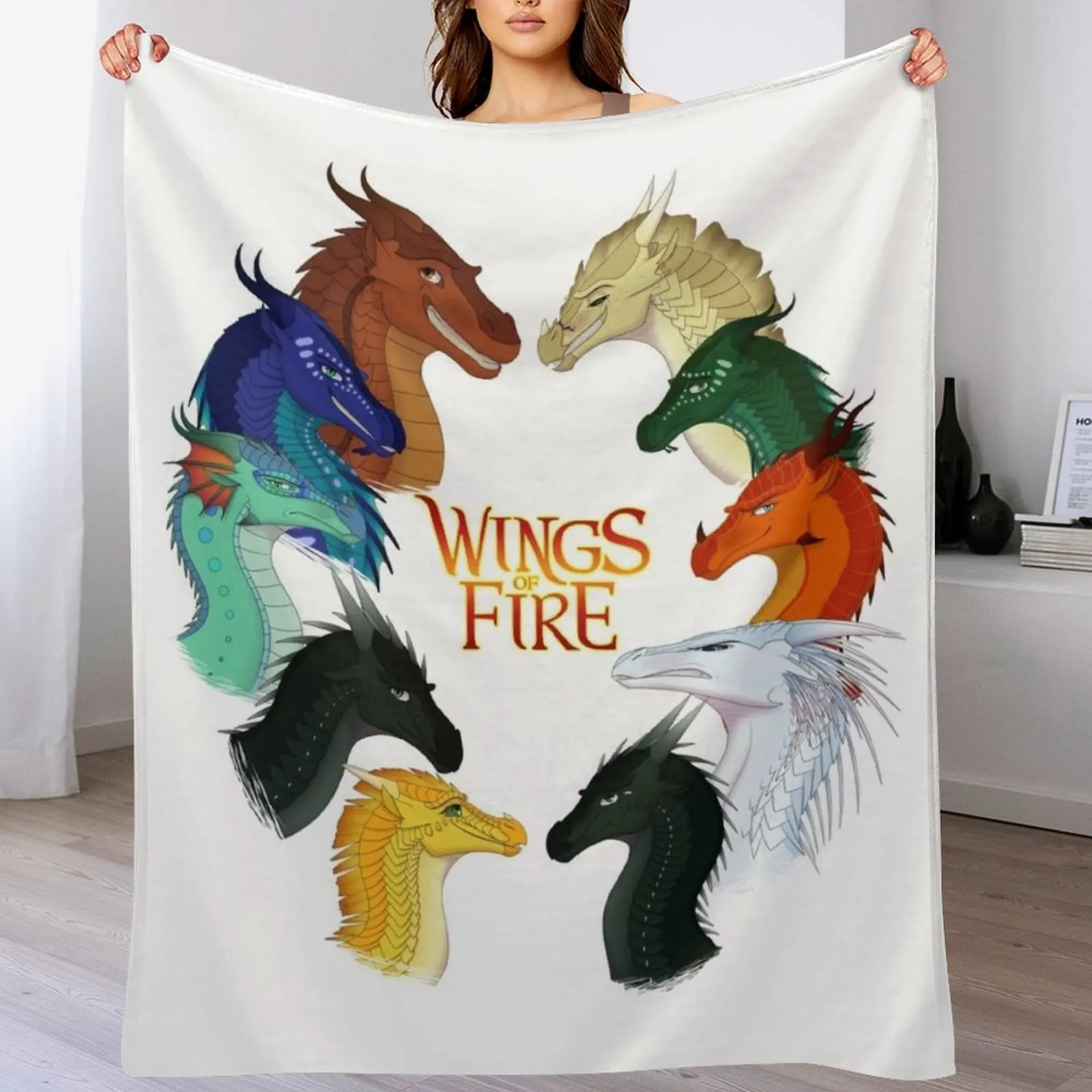 Wings of Fire - All Together Throw Blanket Soft Home Decor Blanket for Couch Bedroom
Wings of Fire - All Together Throw Blanket Soft Home Decor Blanket for Couch Bedroom