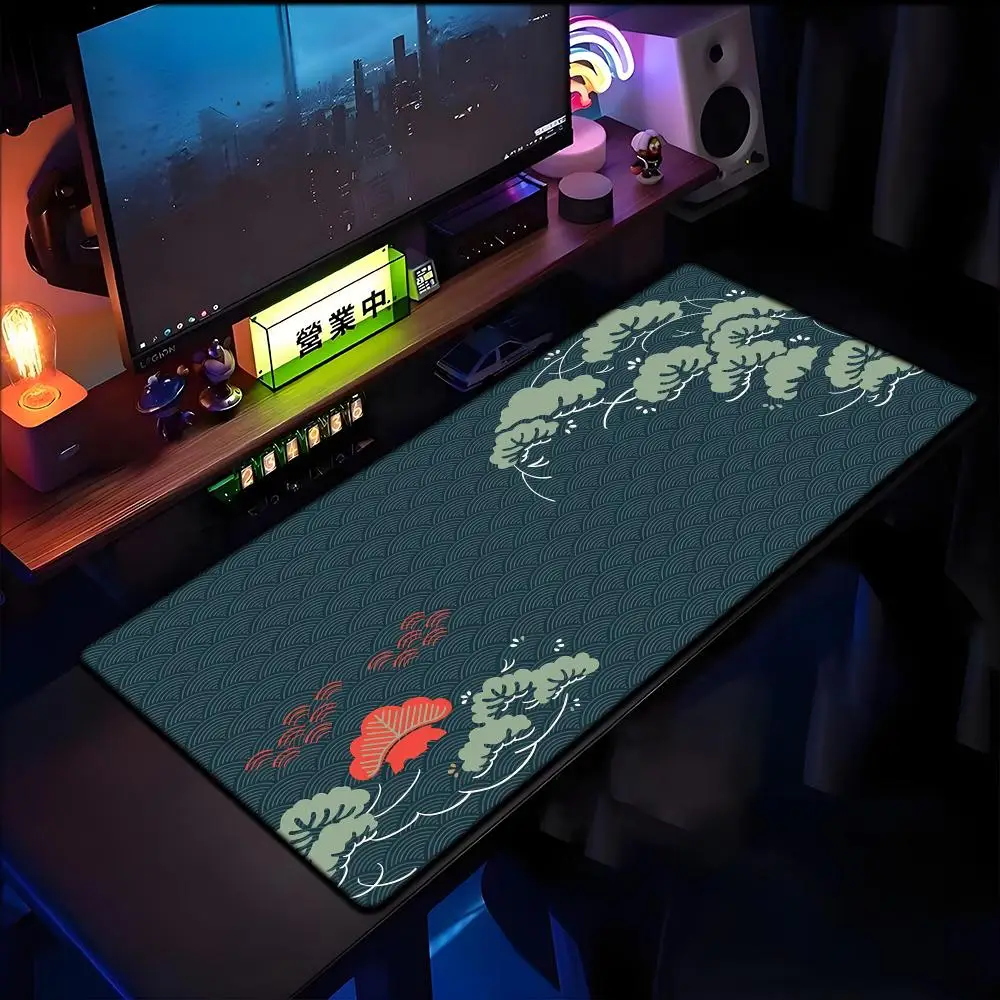 Green Japanese Desk Mat Sage Green Oriental Pattern Mousepad 100×500 Pc Keyboard Accessories Extra Large Gaming Mouse Pad XXL
Green Japanese Desk Mat Sage Green Oriental Pattern Mousepad 100×500 Pc Keyboard Accessories Extra Large Gaming Mouse Pad XXL