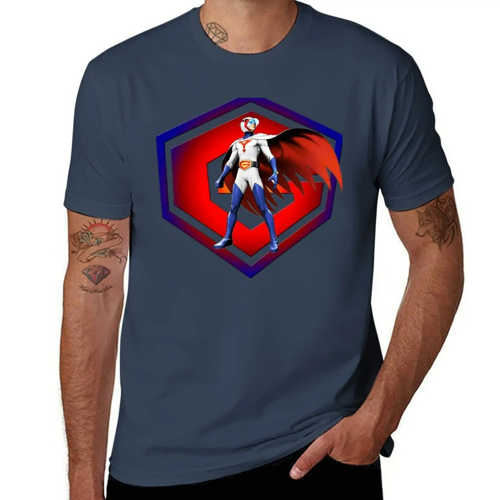 Battle Of The Planets Gatchaman Mark T-Shirt t shirt man casual t shirts for man graphic funny T-Shirt
Battle Of The Planets Gatchaman Mark T-Shirt t shirt man casual t shirts for man graphic funny T-Shirt