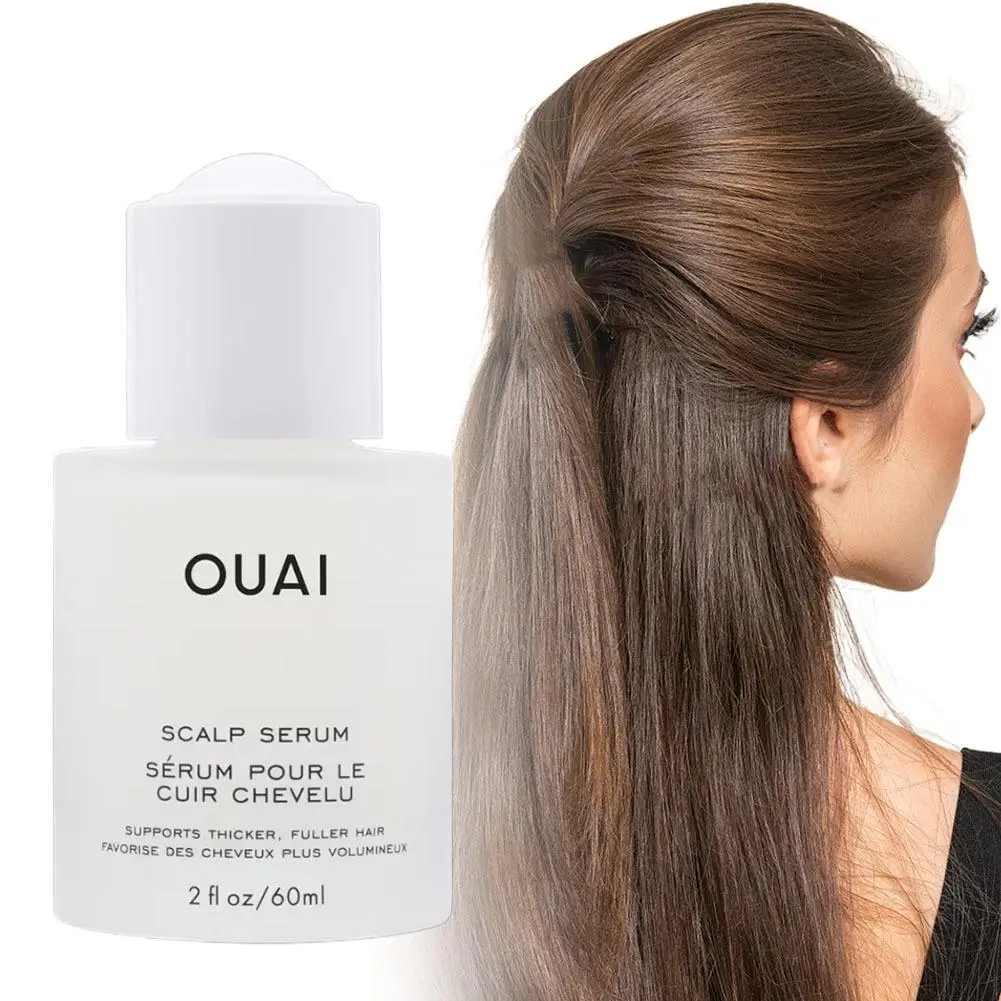OUAI 60ml Scalp Serum Balancing and Hydrating Serum with Red Clover Extract Siberian Ginseng and Peptides for Thicker Fuller
OUAI 60ml Scalp Serum Balancing and Hydrating Serum with Red Clover Extract Siberian Ginseng and Peptides for Thicker Fuller