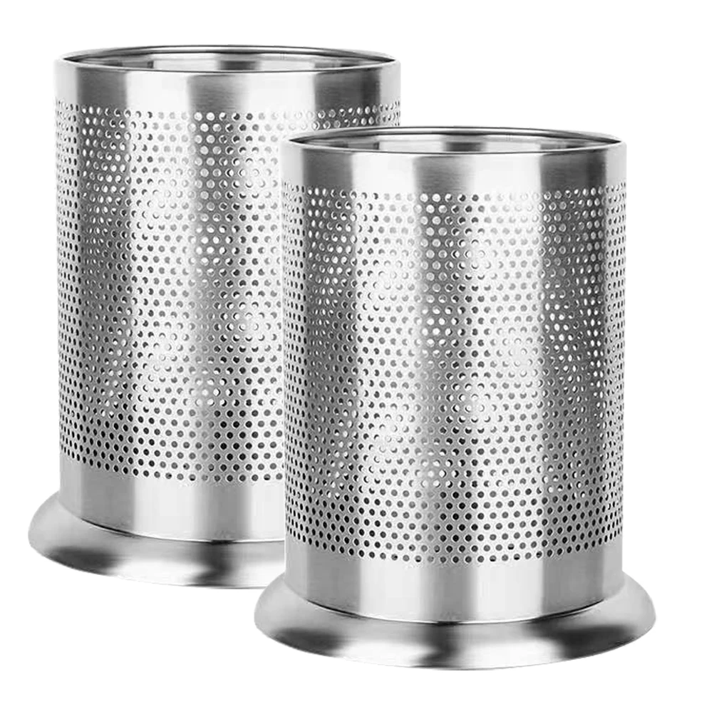 2pcs Stainless Steel Straw Storage Tubes Chopstick Holders Mesh Design Water Drainage Tableware Drying Rack Kitchen Supplies
2pcs Stainless Steel Straw Storage Tubes Chopstick Holders Mesh Design Water Drainage Tableware Drying Rack Kitchen Supplies