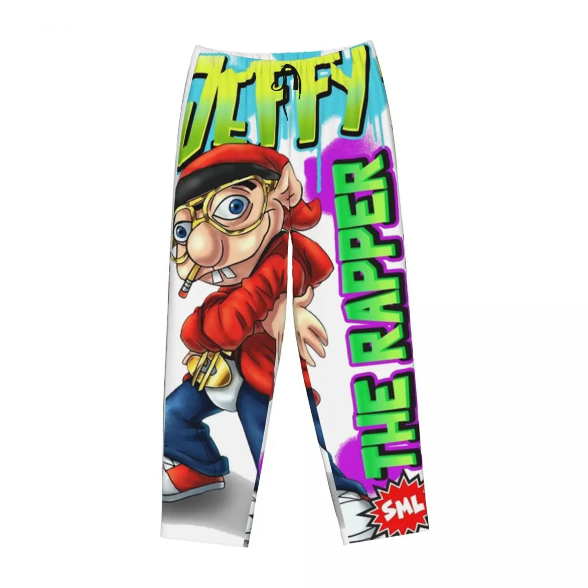 Женские пижамные брюки Custom Jeffy The Rapper SML с карманами для дома и сна
Женские пижамные брюки Custom Jeffy The Rapper SML с карманами для дома и сна