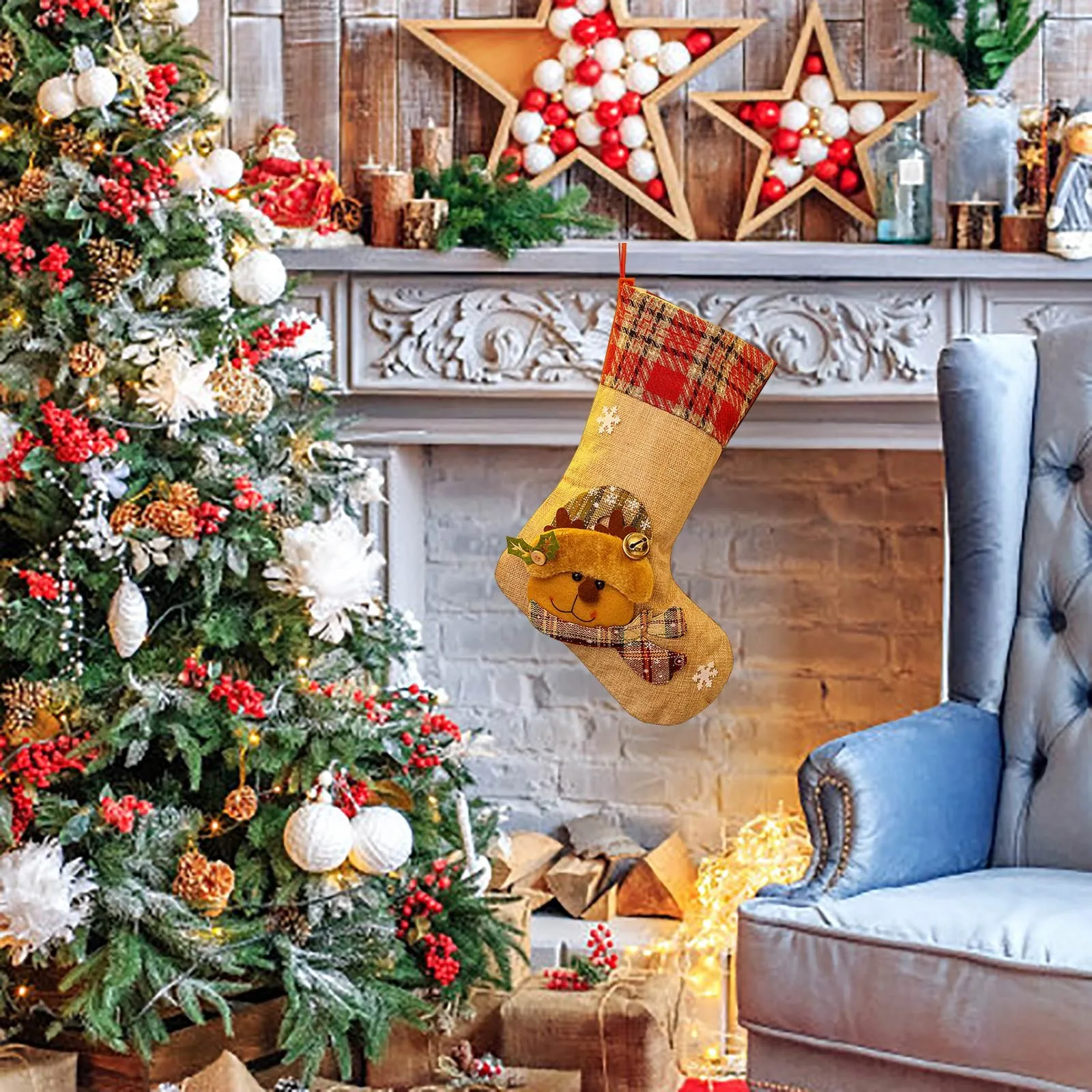 Linen Christmas Stockings Socks DIY Diamond Painting Christmas Hanging Ornament Xmas Tree Decoration For Christmas Family Party
Linen Christmas Stockings Socks DIY Diamond Painting Christmas Hanging Ornament Xmas Tree Decoration For Christmas Family Party