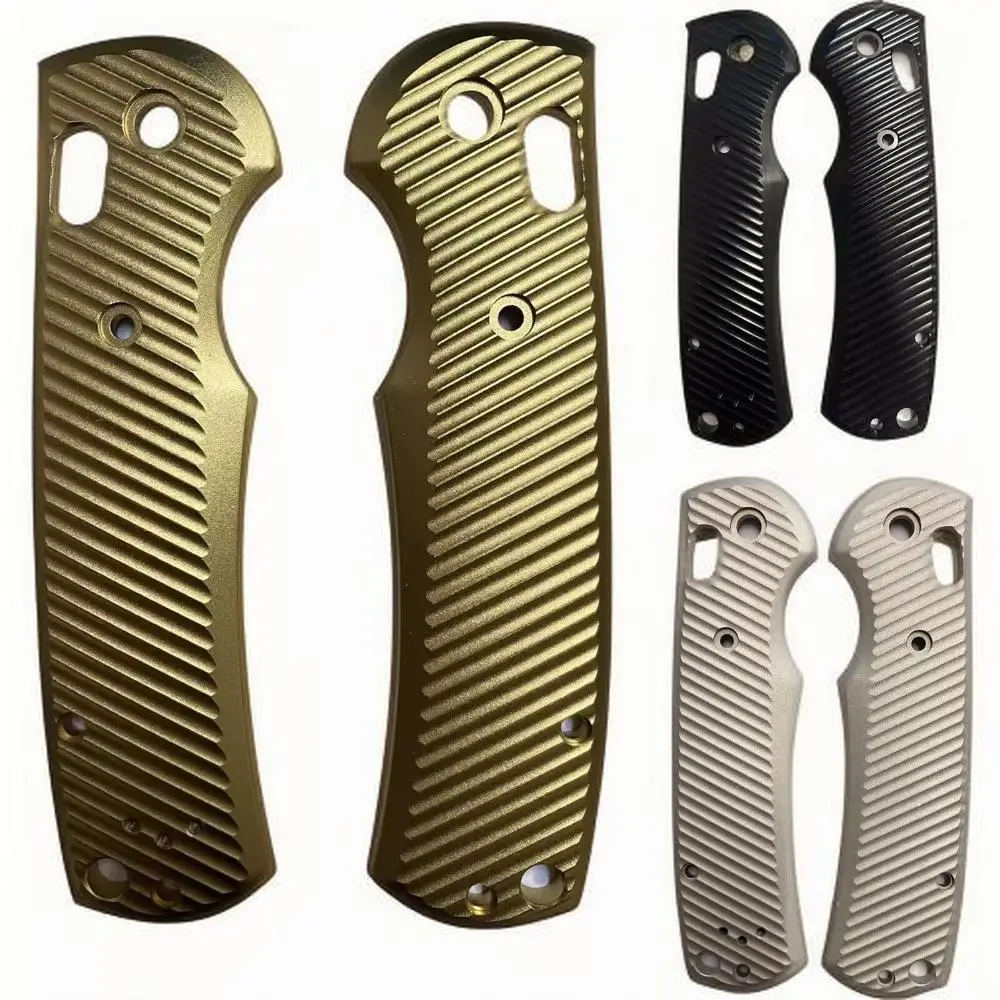 3 Colors 1 Pair Aluminum Alloy Handle Scales for Benchmade Griptilian 550/551 Knives
3 Colors 1 Pair Aluminum Alloy Handle Scales for Benchmade Griptilian 550/551 Knives