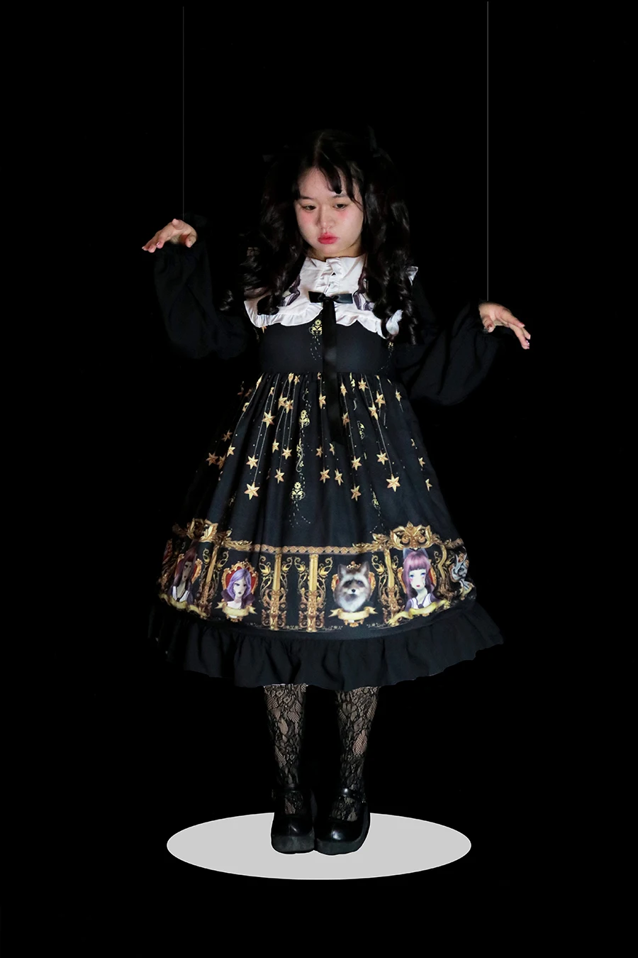 Original Halloween Large Size Lolita Fairy Tale Curse Long Sleeve Autumn Winter plus Size MM Dress for plus Size Women
Original Halloween Large Size Lolita Fairy Tale Curse Long Sleeve Autumn Winter plus Size MM Dress for plus Size Women