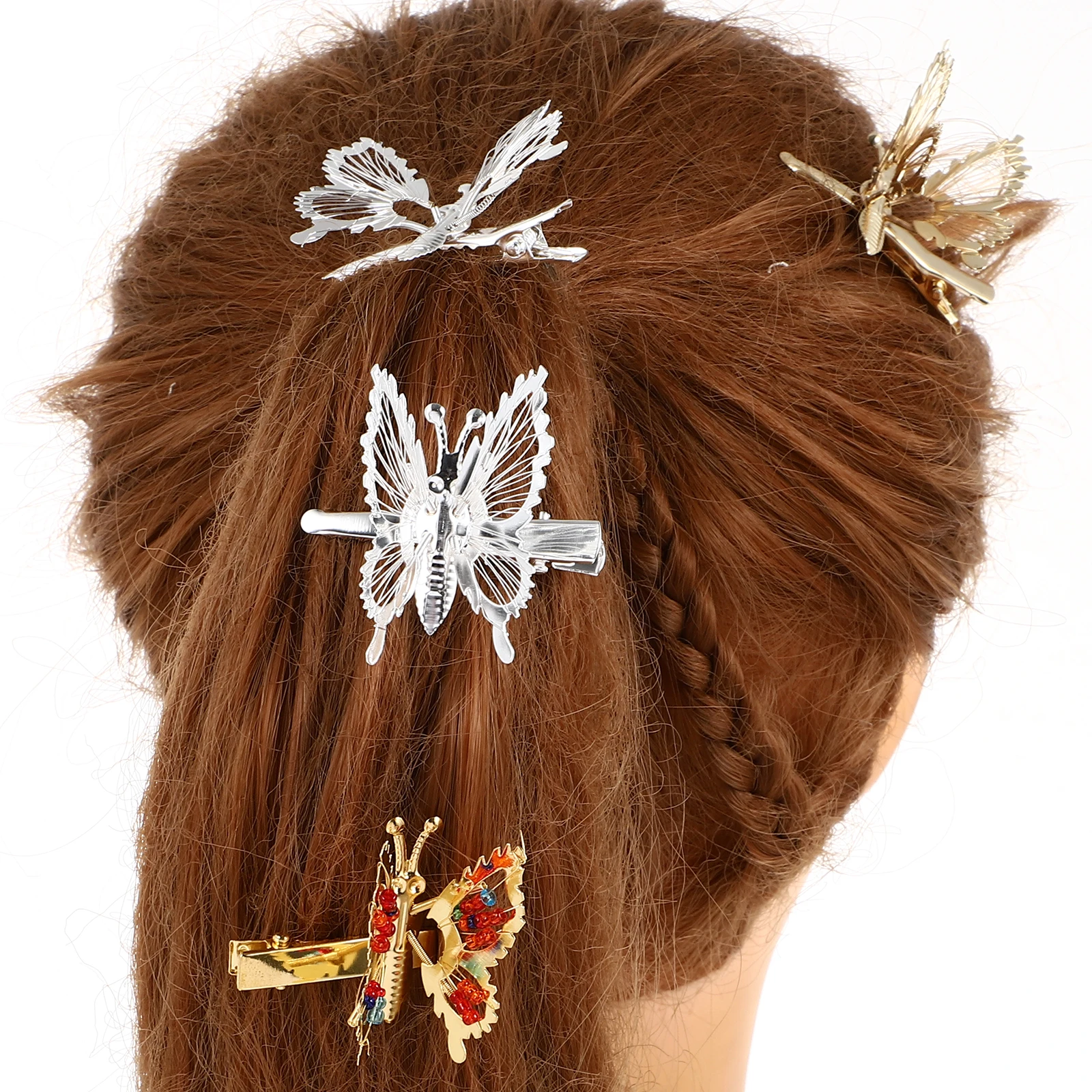 15pcs Metal Butterflies Hair Clip Vibratable Wing Hairpins For Women Girls Elegant Stylish Daily Party Accessories Gift
15pcs Metal Butterflies Hair Clip Vibratable Wing Hairpins For Women Girls Elegant Stylish Daily Party Accessories Gift