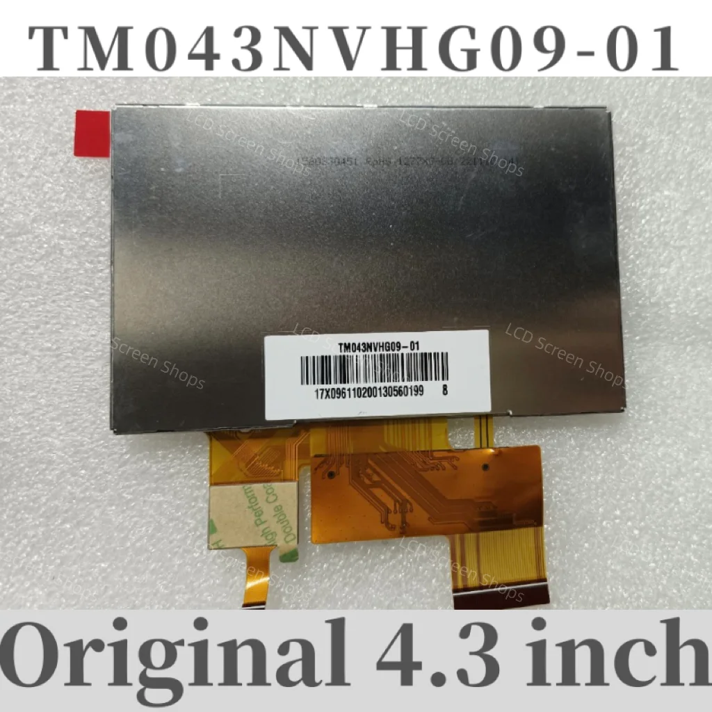 TM043NVHG09-01 with capacitive touch display 4.3 inch original brand new LCD screen
TM043NVHG09-01 with capacitive touch display 4.3 inch original brand new LCD screen