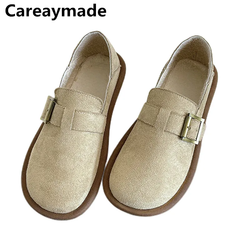 Careaymade-мягкая подошва, удобные весенние туфли с круглым носком, винтажная женская обувь, одна обувь, женская уличная обувь
Careaymade-мягкая подошва, удобные весенние туфли с круглым носком, винтажная женская обувь, одна обувь, женская уличная обувь