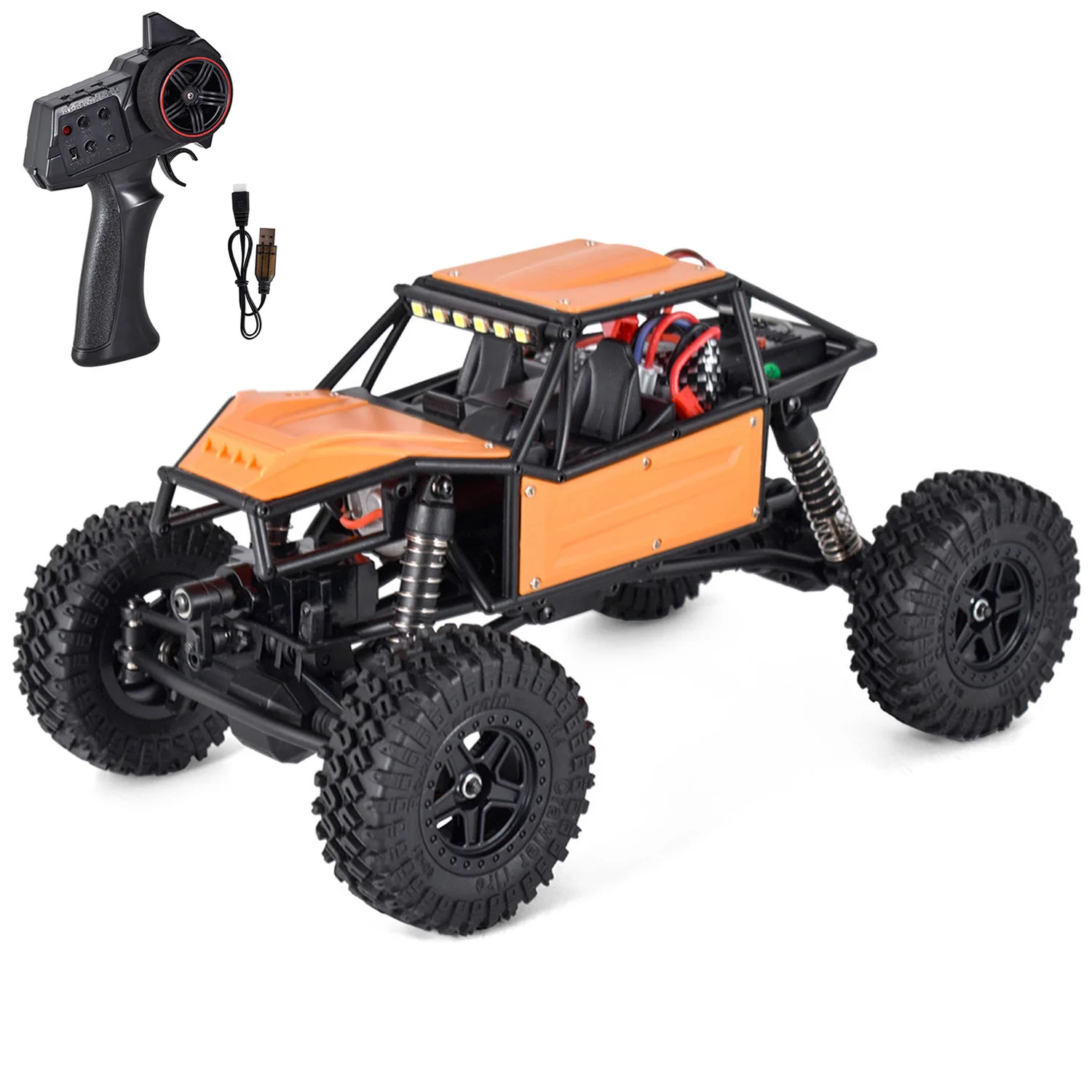 Metal Plastic 1/18 RC Off Road Car 4*4 Remote Control Rock Crawler 370 Motor ESC Protection Steering Servo Battery Model Toys
Metal Plastic 1/18 RC Off Road Car 4*4 Remote Control Rock Crawler 370 Motor ESC Protection Steering Servo Battery Model Toys