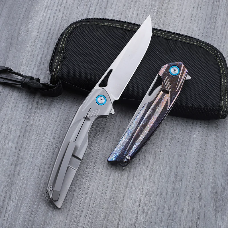 D2 Steel Titanium Alloy Folding Knife - Outdoor Survival EDC Camping Fishing Hiking Mountaineering Portable Folding Knife
D2 Steel Titanium Alloy Folding Knife - Outdoor Survival EDC Camping Fishing Hiking Mountaineering Portable Folding Knife