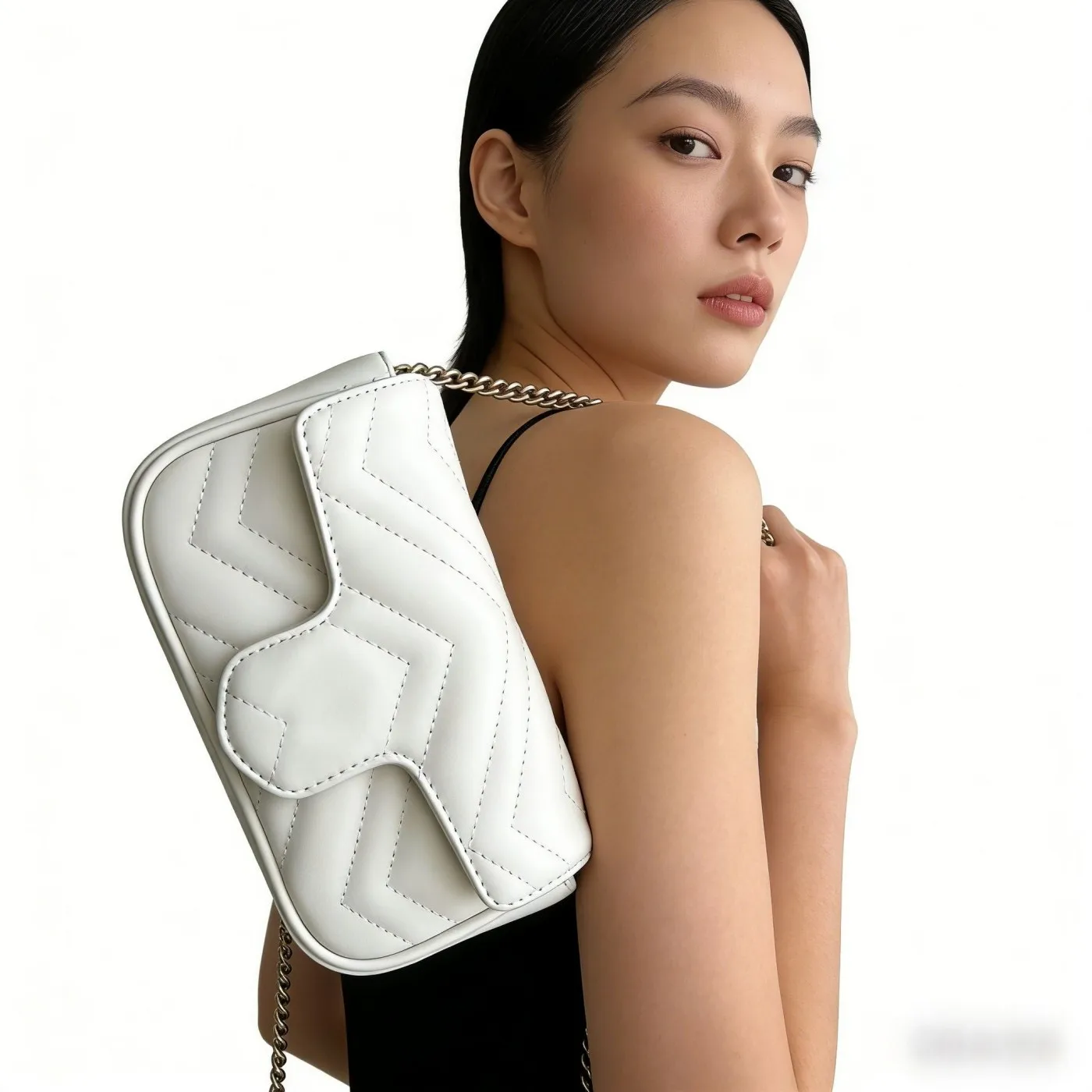 Geometric Quilted Hobo Bag, Minimalist Underarm Purse, Chic Sling Shoulder Bag for Young Fashionistas and Daily Commute
Geometric Quilted Hobo Bag, Minimalist Underarm Purse, Chic Sling Shoulder Bag for Young Fashionistas and Daily Commute