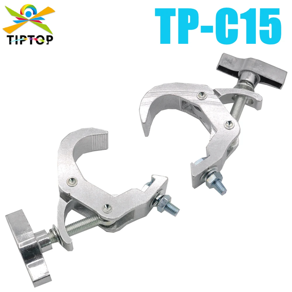 10 Pack TP-C15 30-60mm Aluminum Hook Lighting O Clamp Truss Bar Stage Bracket Lights DJ 3CM Width Heavy Duty Hook 80kg Load
10 Pack TP-C15 30-60mm Aluminum Hook Lighting O Clamp Truss Bar Stage Bracket Lights DJ 3CM Width Heavy Duty Hook 80kg Load