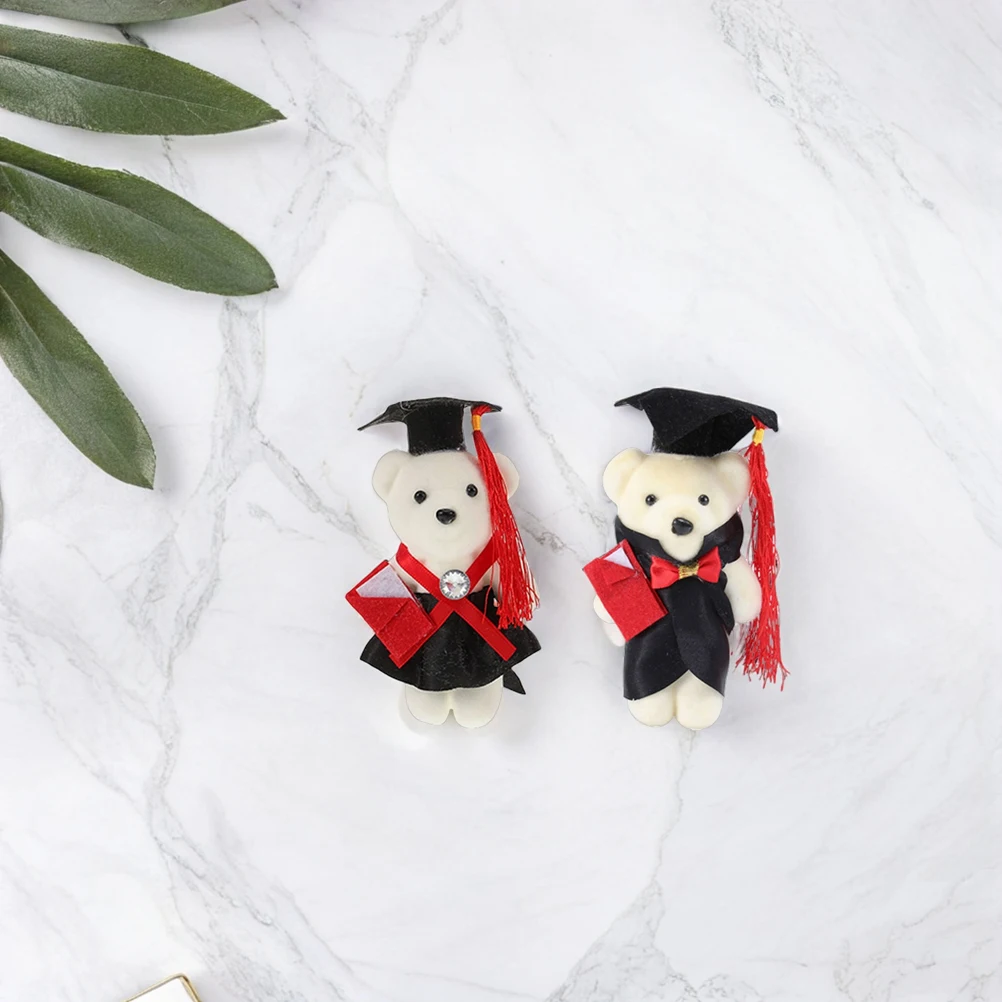 12pcs Bear Bouquet Materials Graduation Mini Animal Graduation Mini Animals DIY Flower Accessories Stylish Decorations 
12pcs Bear Bouquet Materials Graduation Mini Animal Graduation Mini Animals DIY Flower Accessories Stylish Decorations