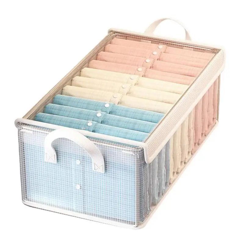 Blanket Organizer Clear Clothes Storage Organizer with Lid Transparent Space-Saving Stackable Multi-Functional Container Box
Blanket Organizer Clear Clothes Storage Organizer with Lid Transparent Space-Saving Stackable Multi-Functional Container Box