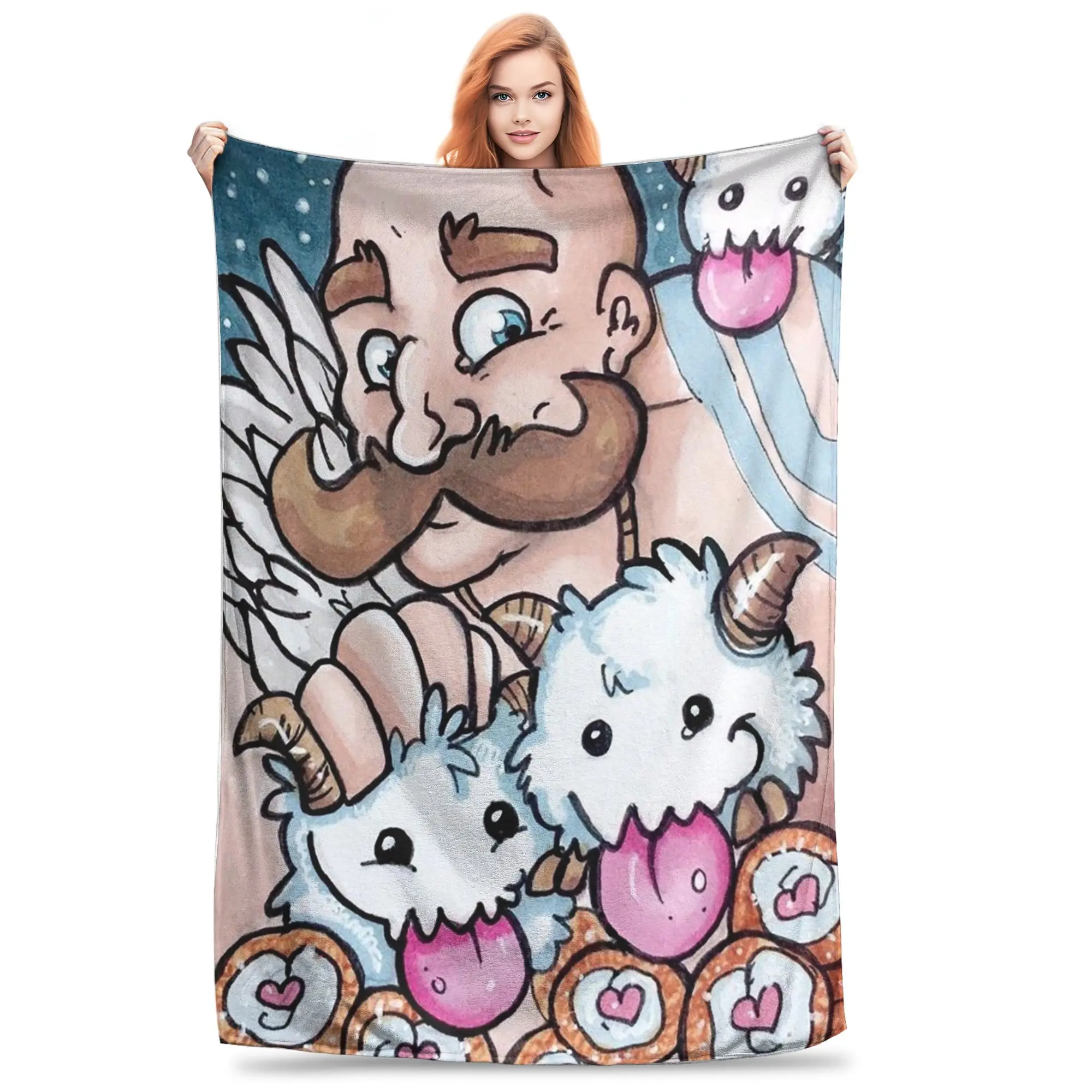 Flannel Throw Blanket Poros League Battle Game Legends Warm Plush Blankets Soft Bedding for Bed Living room Home Travel Couch
Flannel Throw Blanket Poros League Battle Game Legends Warm Plush Blankets Soft Bedding for Bed Living room Home Travel Couch