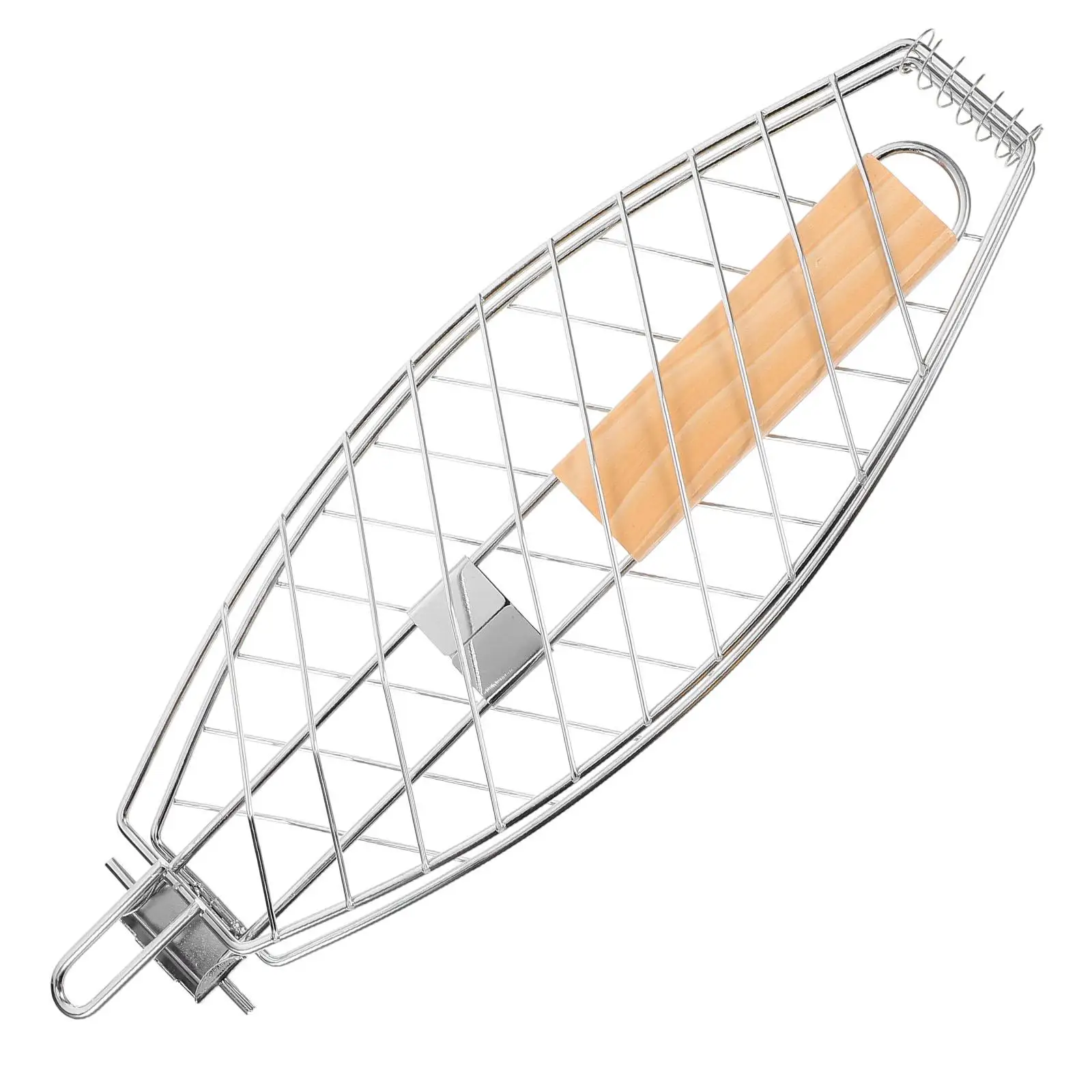 Grilled Fish Clips Mesh Rack Barbecue Stainless Steel Grilling Accessories Wood Net for Bbq
Grilled Fish Clips Mesh Rack Barbecue Stainless Steel Grilling Accessories Wood Net for Bbq